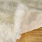 Edge Collections - 18" x 18" - White - Luxurious Sheepskin Throw Pillow - 1 Piece